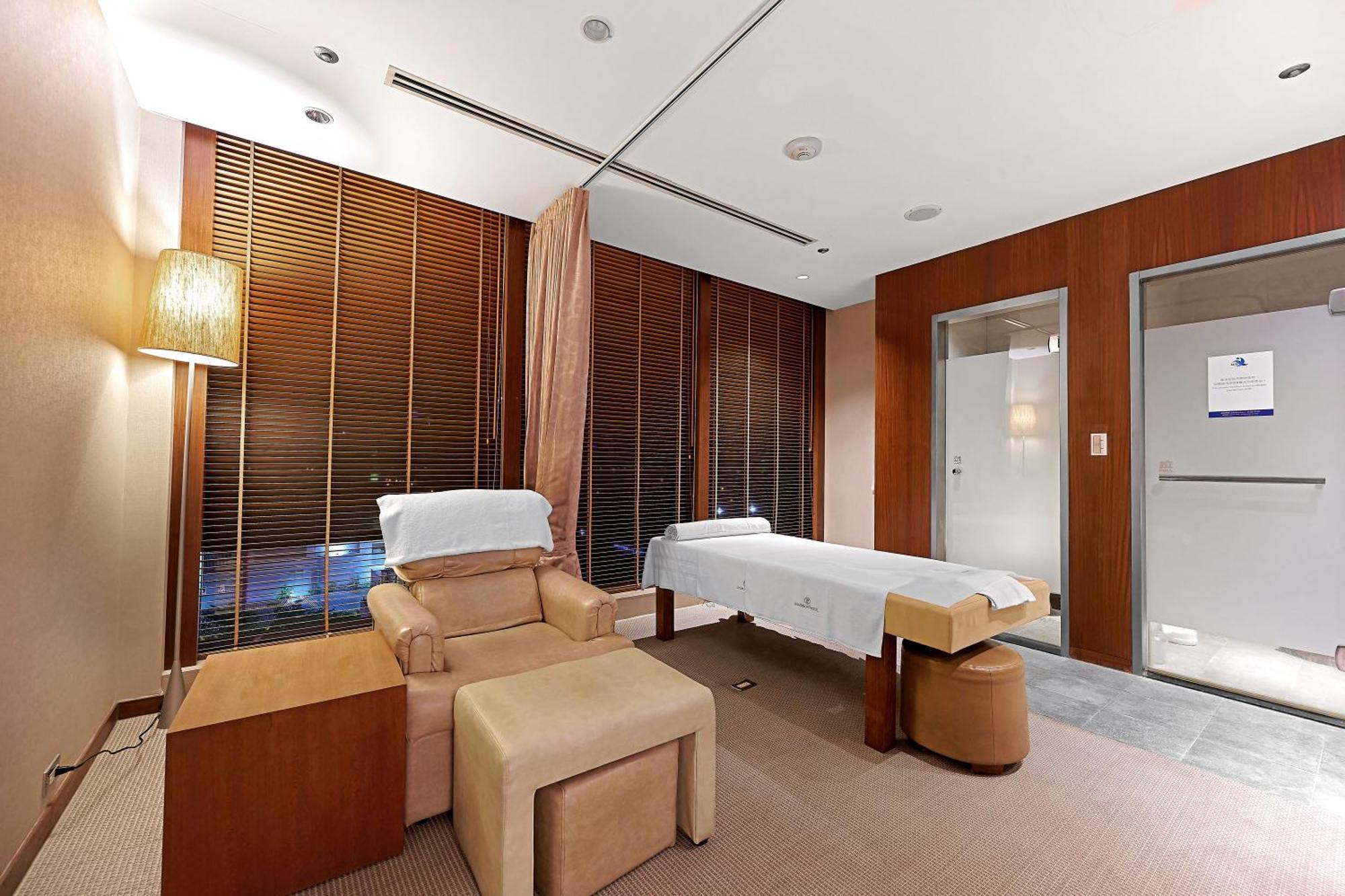 วินเซอ โฮเต็ล Hotel ไถจง ภายนอก รูปภาพ A treatment room at the spa