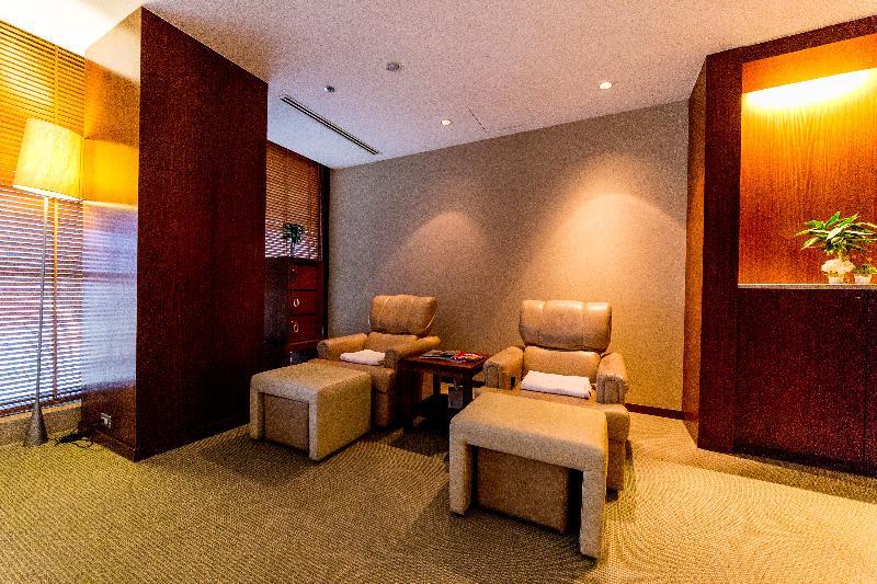 วินเซอ โฮเต็ล Hotel ไถจง ภายนอก รูปภาพ A foot reflexology room at a spa